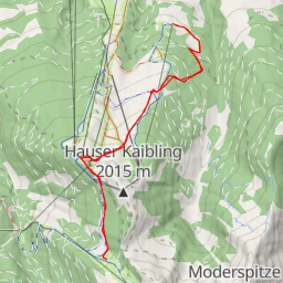 route thumbnail Naturfreundeschutzhaus Kaiblingalm