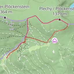 route thumbnail Plöckenstein