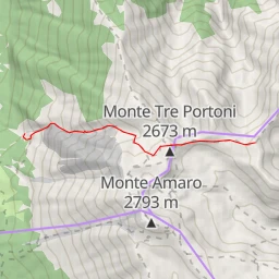 route thumbnail Cima Pomilio