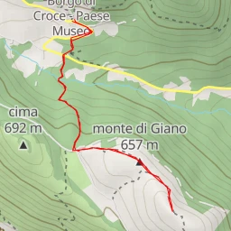 route thumbnail Monte Frattiello