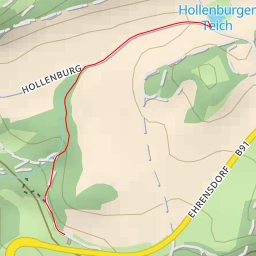 route thumbnail Hollenburger Teich