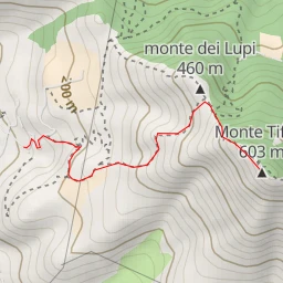 route thumbnail Monte Tifata