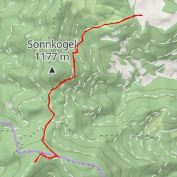 route thumbnail Schneebergrücken