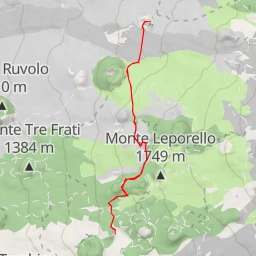 route thumbnail Monte Egitto