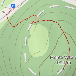 route thumbnail Monte Vetore