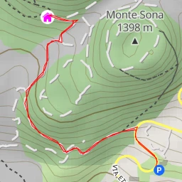 route thumbnail Rifugio di Monte Manfrè