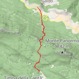 route thumbnail Rifugio Panormo - cai 311