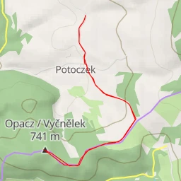 route thumbnail Opacz / Vyčnělek