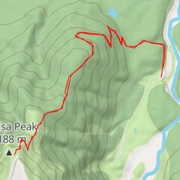 route thumbnail Louisa Peak