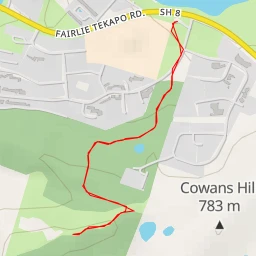 route thumbnail Cowans Hill Track