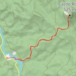 route thumbnail Castle rock access road