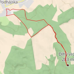 route thumbnail Dlhý vrch