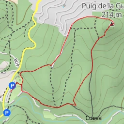 route thumbnail Puig de la Guàrdia