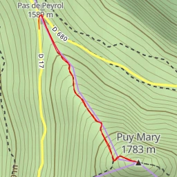 route thumbnail Puy Mary