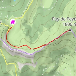 route thumbnail Puy de Peyre Arse