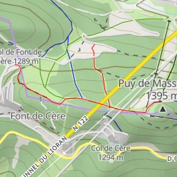 route thumbnail Puy de Massebœuf