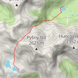 route thumbnail Na Pyšný štít