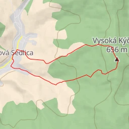 route thumbnail Vysoká Kýčera