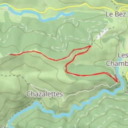 route thumbnail Chemin de Pranlas au Grand-Bois - Chemin de Pranlas au Grand-Bois