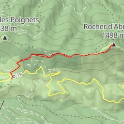 route thumbnail Rocher d'Abraham