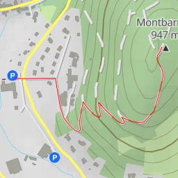 route thumbnail Montbarnier