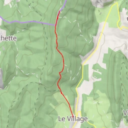 route thumbnail Route du Maquis de la Raye