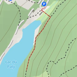 route thumbnail Lac du Paty