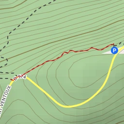 route thumbnail Route du Mont-Ventoux - Beaumont-du-Ventoux