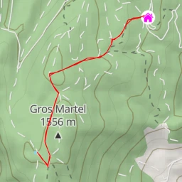 route thumbnail Gour Martel - La Combe du Furon