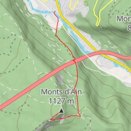 route thumbnail Monts d'Ain