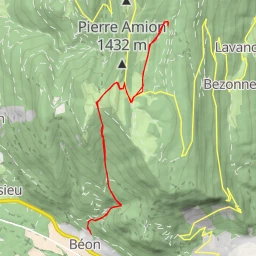 route thumbnail Scioux - Route du Grand Colombier