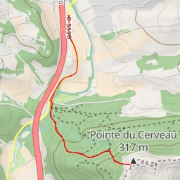 route thumbnail Pointe du Cerveau