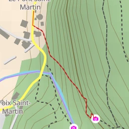 route thumbnail Pont Romain - Saint-Christophe