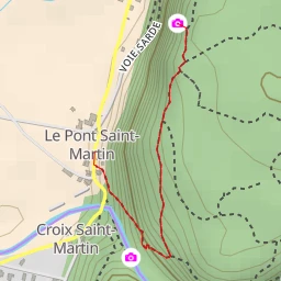 route thumbnail Point de vue sur Saint-Christophe la Grotte