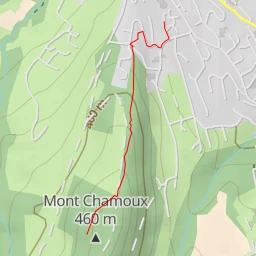 route thumbnail Mont Chamoux