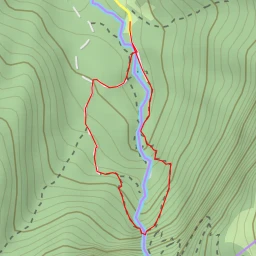 route thumbnail Cascade Isolée