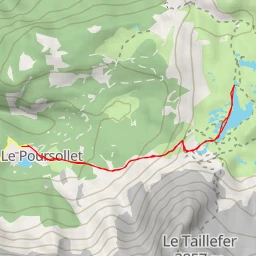 route thumbnail Chalets de la Barrière - Livet-et-Gavet