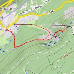 route thumbnail Col de la faucille