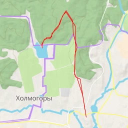 route thumbnail Новый городской пруд