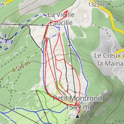 route thumbnail Petit Montrond