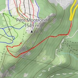 route thumbnail Gélinottes - Route des Places Menoud