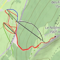 route thumbnail Le Noirmont