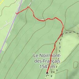 route thumbnail Le Noirmont-des-Français