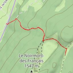 route thumbnail Le Croue - Route des Montagnes