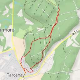 route thumbnail Chemins des Sources - Chemins des Sources - Tarcenay-Foucherans