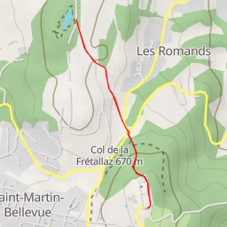 route thumbnail Route de Bulloz - Fillière