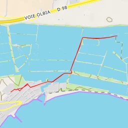 route thumbnail Route de Hyères