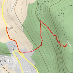 route thumbnail Décollage parapente FFVL de Planfait