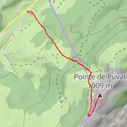 route thumbnail Pointe de Puvat