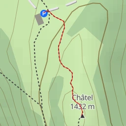 route thumbnail Châtel